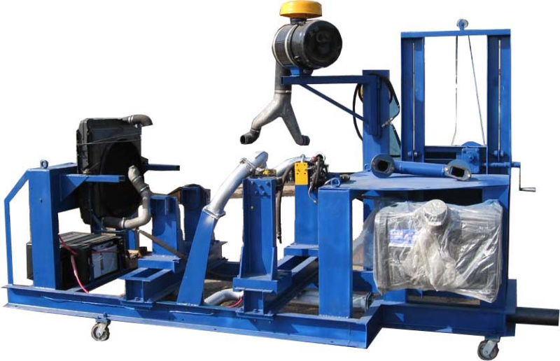 Стенд горячей обкатки дизельных двигателей ЯМЗ, СОД.1001.0000.000