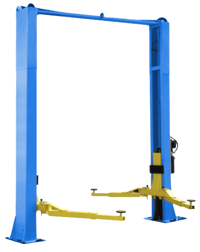 Подъемник двухстоечный г/п 4 т электрогидравлический с верхней синхронизацией 220В ROSSVIK V2-4L.220.5005