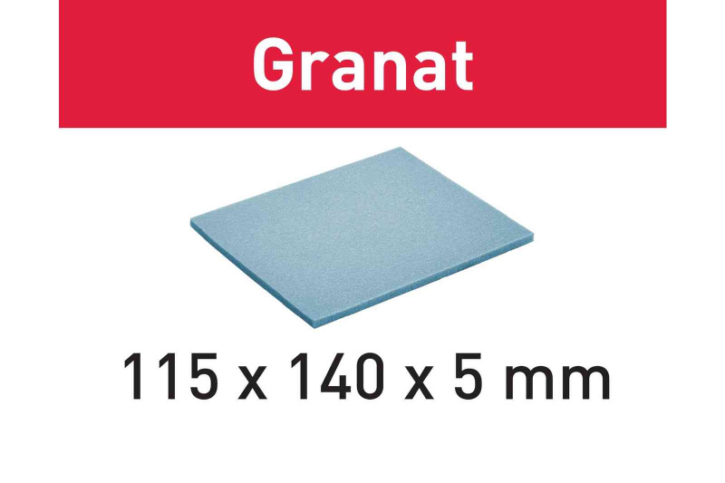 Губка шлифовальная Granat 1000, комплект из 20 шт. 115x140x5 UF 1000GR/20  FESTOOL 201101
