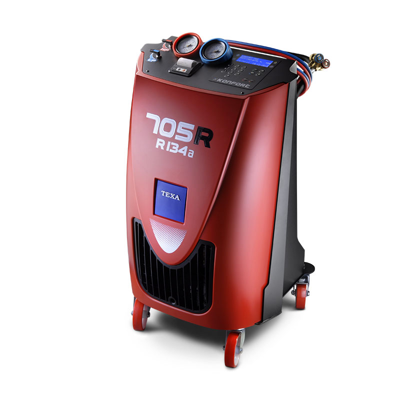 Полуавтоматическая установка для заправки автомобильных кондиционеров KONFORT 705R Z10410