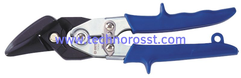 KING TONY Ножницы по металлу 260 мм, правые, загнутые 74360