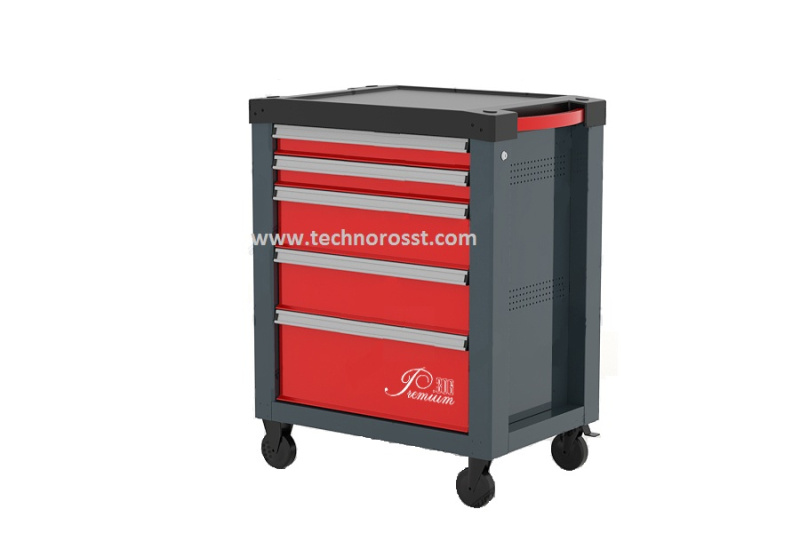 Тележка инструментальная "Premium" с 5 ящиками FERRUM 12.305-7016/3000