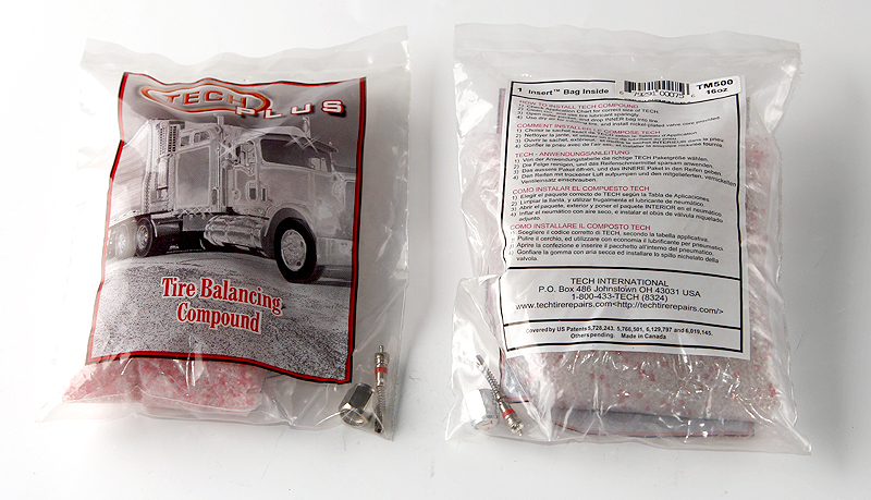 Компаунд в гранулах для балансировки колёс грузовиков 455гр  ТМ500 