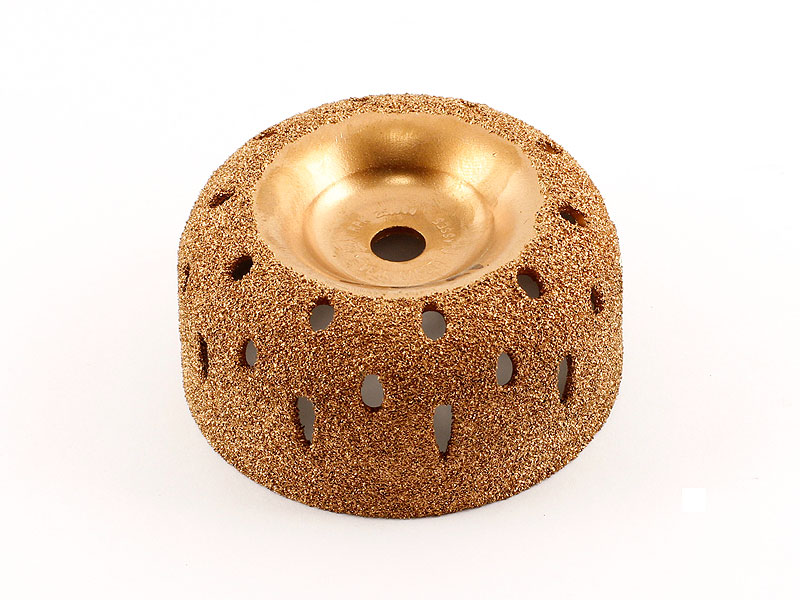 Шероховальный контурный круг 75х40мм зерно 60 RUBBERHOG S2021