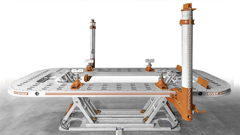 Стапель платформенный с ножничным подъемником SIVER ЕLM-210