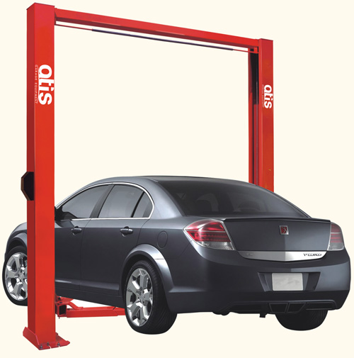 Подъемник двухстоечный г/п 4.5 т электрогидравлический с верхней синхронизацией ATIS A245C