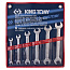KING TONY Набор рожковых ключей, 8-19 мм, 6 предметов 1106MR01